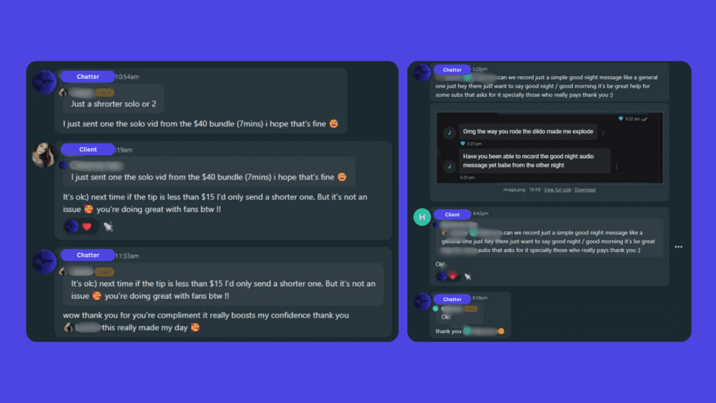 Chatting Agency for OnlyFans